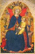 Pietro, Nicolo di Virgin and Child with the Donor Vulciano Belgarzone da Zara painting